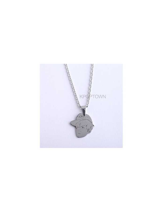 [EX126] EXO Member Character Steel Necklace - Each Members
