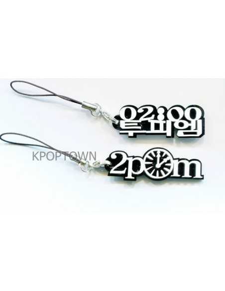 NEW Embossed Carving Mobile Phone strap of 2PM
