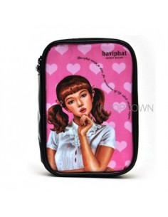 [Baviphat] Baviphat Pink Heart Pouch (150x212x40) 