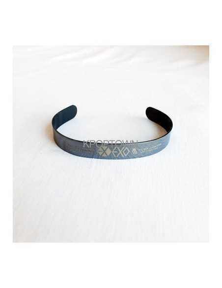 [EX102] EXO EXO-M Black Titanium Steel Bracelet Ver.2