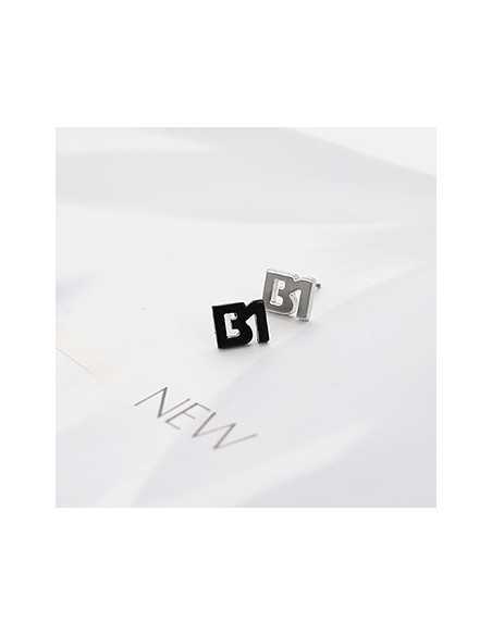 [BA43] B1A4 B1 Initial Earring 