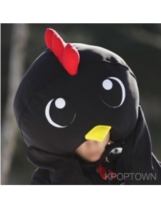 [PJA82] Animal Head Mask - Black Chicken