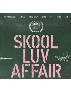 방탄소년단 BTS 2nd Mini Album - Skool Luv Affair CD + Booklet + Photocards