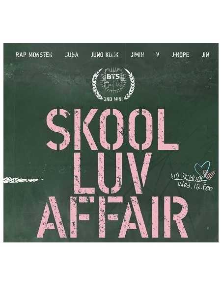 방탄소년단 BTS 2nd Mini Album - Skool Luv Affair CD + Booklet + Photocards