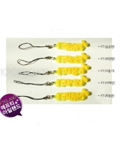 Embossed Carving Mobile strap of FTISLAND Members