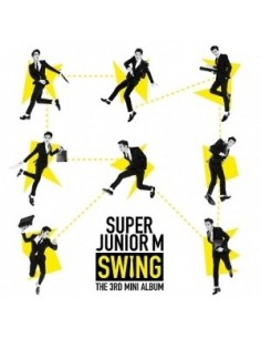 Super Junior - M  3rd Mini Album - SWING CD + Poster
