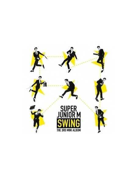 Super Junior - M  3rd Mini Album - SWING CD + Poster