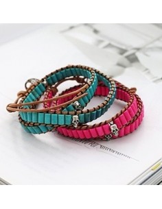 [IN125] INFINITE Love and Skull Bracelet
