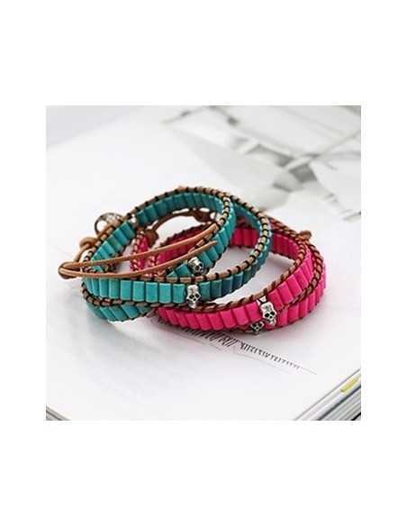 [IN125] INFINITE Love and Skull Bracelet