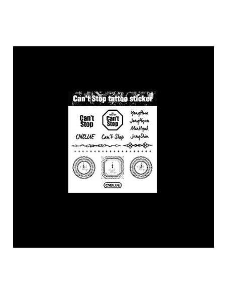 [CNBLUE Official Goods] CNBLUE Can't Stop - Tatoo Sticker