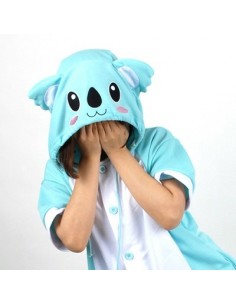 [PJB148] Animal Shorts Sleeve Pajamas - Koala