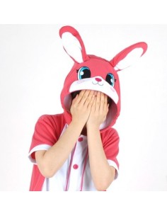 [PJB164] Animal Shorts Sleeve Pajamas - Pretty Fox