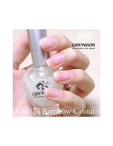 [ Canvason ] Rainbow Crystal Nail Polish 17ml