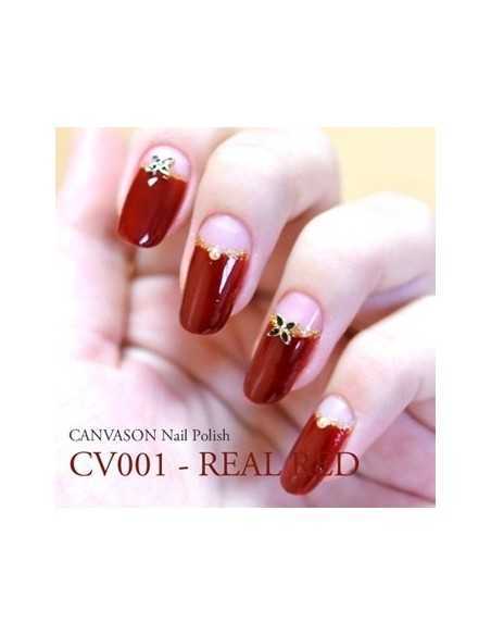 [ Canvason ] Real Red Nail Polish 15ml