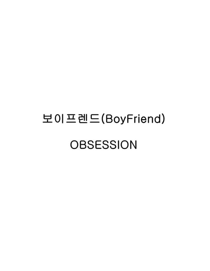 BOYFRIEND 2nd Mini Album - OBSESSION  CD
