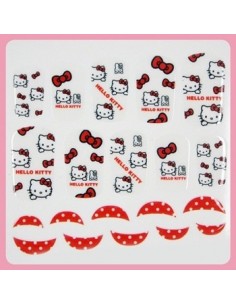 [ Nail Wrap ] Hello Kitty - Full Cover Nail Sticker Ver 4