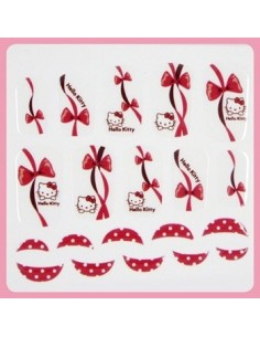 [ Nail Wrap ] Hello Kitty - Full Cover Nail Sticker Ver 6