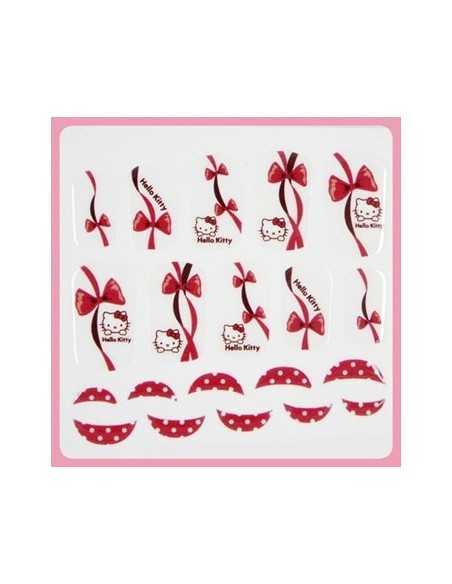 [ Nail Wrap ] Hello Kitty - Full Cover Nail Sticker Ver 6
