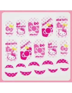 [ Nail Wrap ] Hello Kitty - Full Cover Nail Sticker Ver 9