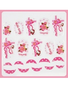[ Nail Wrap ] Hello Kitty - Full Cover Nail Sticker Ver 11