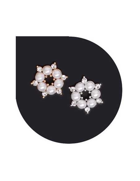 [ Nail Decoration ] Pearl Flower