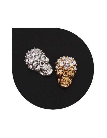 [ Nail Decoration ] Real Skull