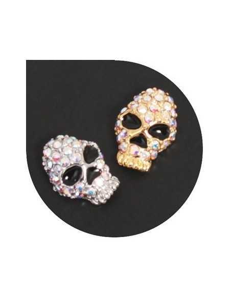 [ Nail Decoration ] Stone Skull