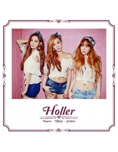 Girls Generation TaeTiSeo (TTS) 2nd Mini Album - Holler CD + Poster 