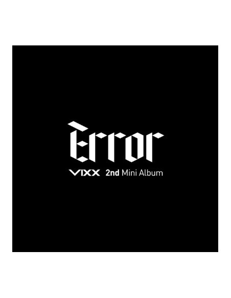 VIXX 2nd Mini Album - ERROR CD + Poster