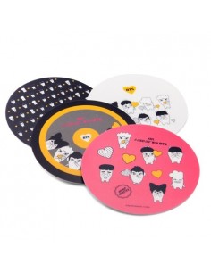 [ BTS Official Goods ] HIPHOP MONSTER : Mouse Pad ( 4Colors )