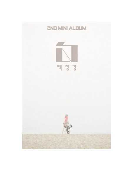 BAEk CHUNG KANG 2nd Mini Album  白 CD + Poster