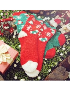 Jinglebell & Santa Sleeping Socks