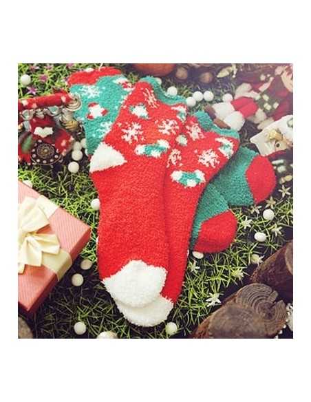 Jinglebell & Santa Sleeping Socks
