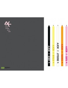 A.KOR Official Stationery Set - Photo Diary + 5 Pencils [ Pre-Order]