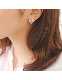 [AS26] Love Heart Earring