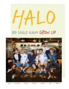 HALO 3rd Single Album - GROW UP CD + Poster