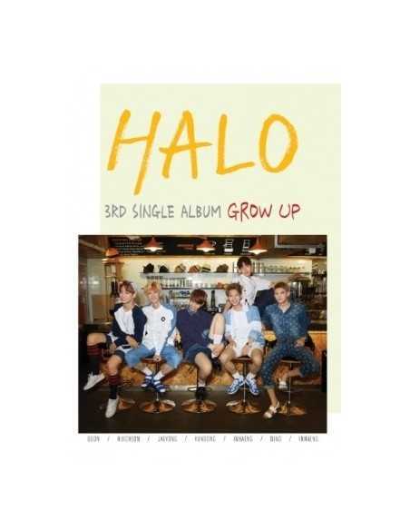 HALO 3rd Single Album - GROW UP CD + Poster
