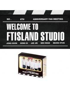 [FTISLAND Official Goods] FTISLAND 8th Anniversary Fan Meeting : WELCOME TO FTISLAND STUDIO - Popup Card