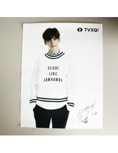 [SM official Goods] TVXQ Autographed Printed Bromide LIMITED Poster ( 2Kinds )