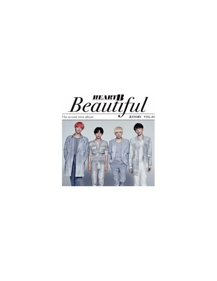 HeartB 2nd Mini Album - 美STORY CD + Poster