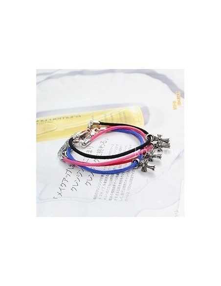 [BB38] Bigbang Jiywong Sty Cross Sword Color Bracelet