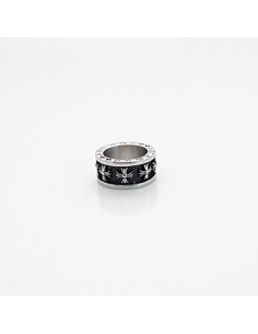 [BB74] Bigbang GD style Black Peace Hearts Ring