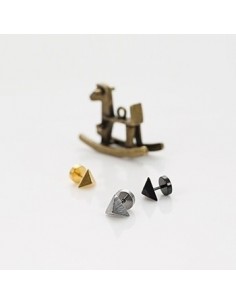 [BB107] Bigbang Style Triangle Black Hole Earring