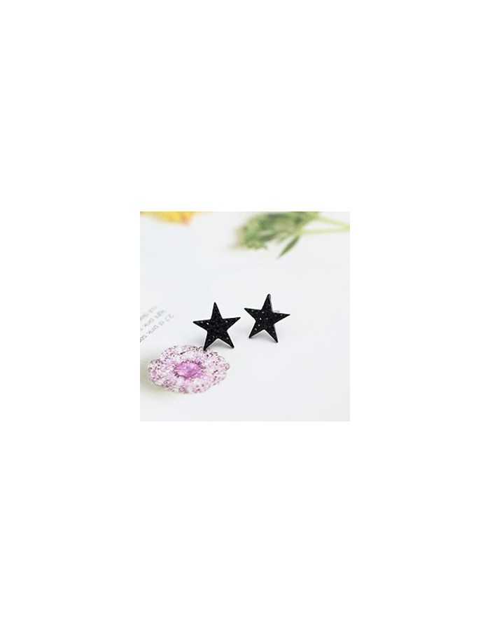 [CN09] CNBLUE Jung yong hwa Sty Colorful Cubic Star earring