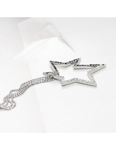 [CN20] CNBLUE Jung yong hwa Style Sparkle Two Tone Necklace