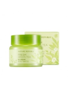 [ Nature Republic ] Fresh Green Tea 80 Cream 55ml