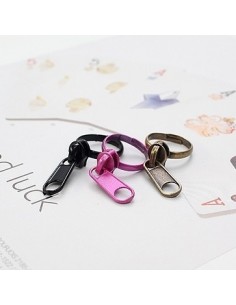 [SH45] SHINEE Key Style Color Zipper Ring