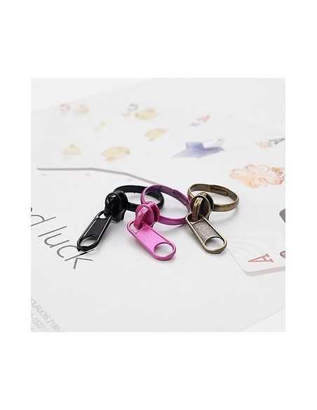 [SH45] SHINEE Key Style Color Zipper Ring