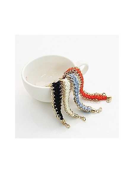 [SH76] SHINEE Knit Twisted Bracelet