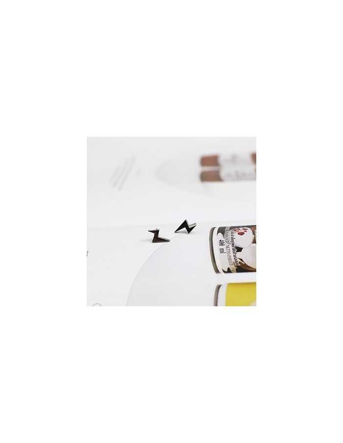 [TT15] Teentop Style Vertical Thunder Earrings & Piercing